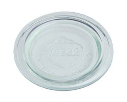 deckel.jpg 16er Set Weck Gläser 530ml Saftflasche mit 16 Glasdeckeln inkl. Gelierzauber Rezeptheft von Diamantzucker_Bild_2
