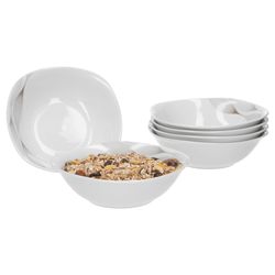 van-well-matrix-6er-muesli-food.jpg 2cm Porzellan weiß mit Dekor_Bild_1