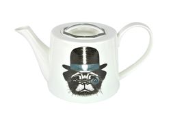 Jameson-Tailor-4130-Kanne-Hund-mit-Hut.jpg 3-tlg. Jameson & Tailor Tee-Set - Teekanne mit 2 Teetassen - Hund mit Hut - 4130 + 2x 4132_Bild_2