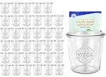 36er Set Weck Gläser 580ml Sturzgläser inkl. Gelierzauber Rezeptheft von Diamantzucker_Bild_3