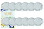 12er Set Weck Glasdeckel 60mm incl. Gelierzauber Rezeptheft von Diamantzucker_Bild_3
