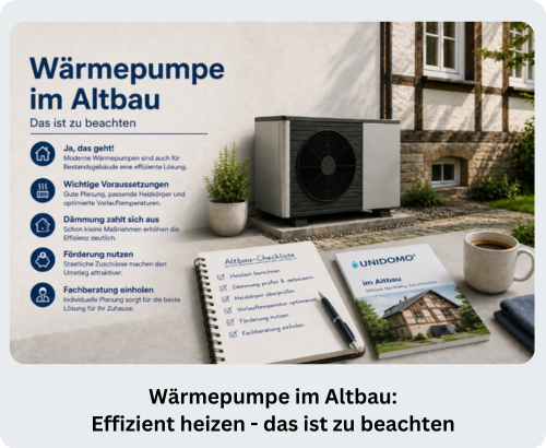 Wärmepumpe im Altbau