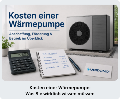 Kosten einer Wärmepumpe