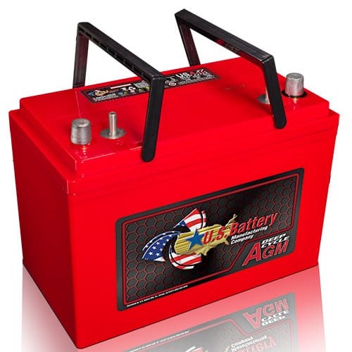 US-Battery US AGM 27 Batterie 12 Volt 99Ah LD