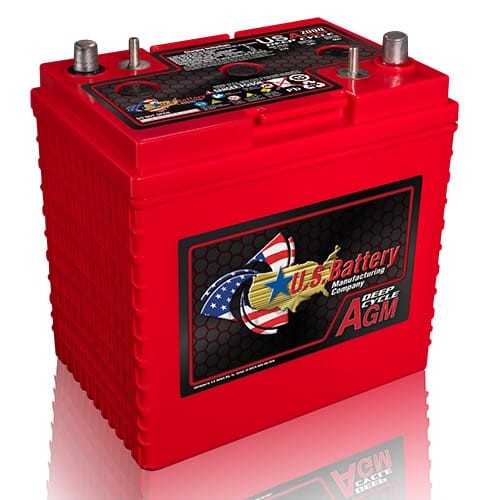 US-Battery US AGM 2000 Batterie 6 Volt 213Ah LD