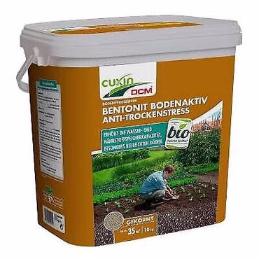 Cuxin DCM Bentonit Bodenaktiv Anti-Trockenstress 10 kg Eimer