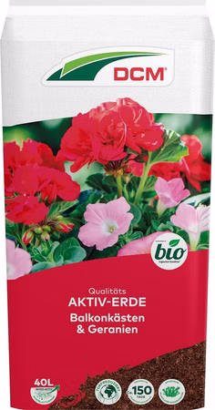 Cuxin DCM Aktiv-Erde Balkonkästen & Geranien 40 l