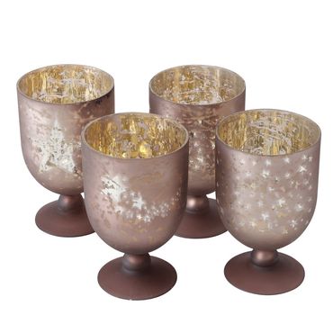 Windlicht Montebello rosè taupe matt Kerzenhalter H16 cm Stückpreis