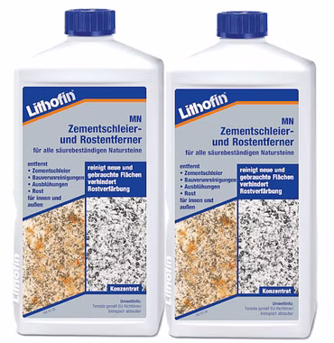 Lithofin MN Zementschleier- und Rostentferner 2x1 Liter