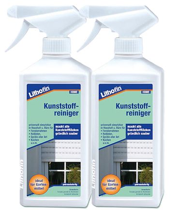 Lithofin Kunststoffreiniger 2 x 500 ml