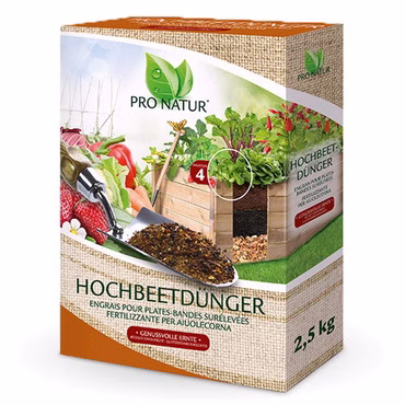 Pro Natur Hochbeet-Dünger Organisch-mineralischer Dünger, 2,5 kg