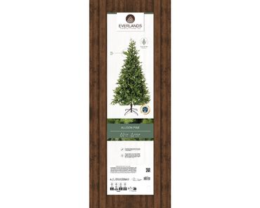 Künstlicher Weihnachtsbaum Allison Kiefer Ø 172cm H 210cm grün