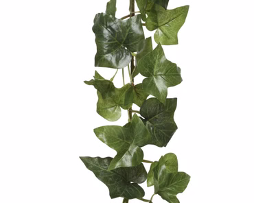Girlande Efeu Polyester L.13cm W.18cm H.180cm grün