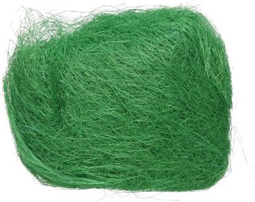Dekoration Gras Sisal Ostern L.14cm W.5cm H.18cm grün