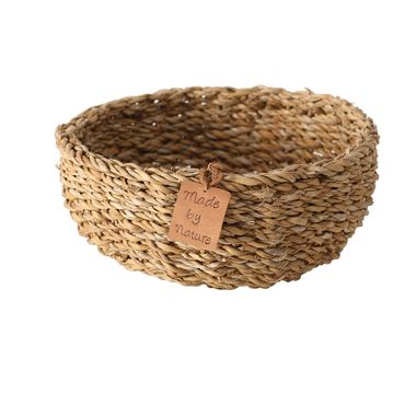 Dekokorb Sophy Ø.20 cm H.9 cm Seegras Stückpreis