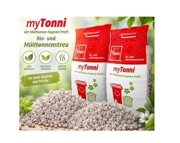 Theis myTonni Bio- & Mülltonnenstreu 2x 10 Liter | Mülltonnenpulver