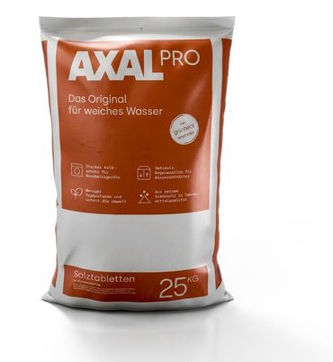 AXAL PRO Salztabletten 25 kg – Hochreines Siede- & Regeneriersalz