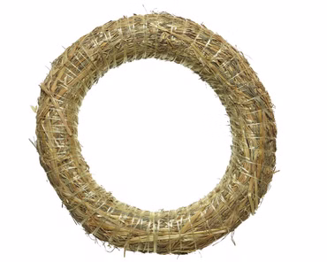 Kaemingk Strohkranz Natur Ø50cm x 7,5cm Türkranz Wandkranz
