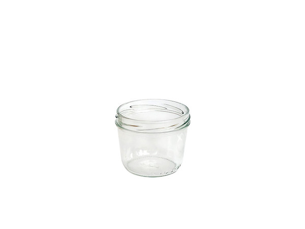 schraubglas groß XXL 3400 ml mit rotem Twist-Off Deckel Farbe:Elfenbein
