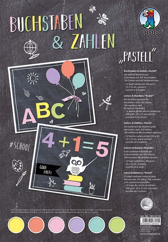 dekorieren 6 buchstaben Générique Französisches Alphabet-Poster mit und lustigen Symbolen – Sie Zimmer und Kinderklassen. Bürobedarf & Schreibwaren Ausführung:Form 1