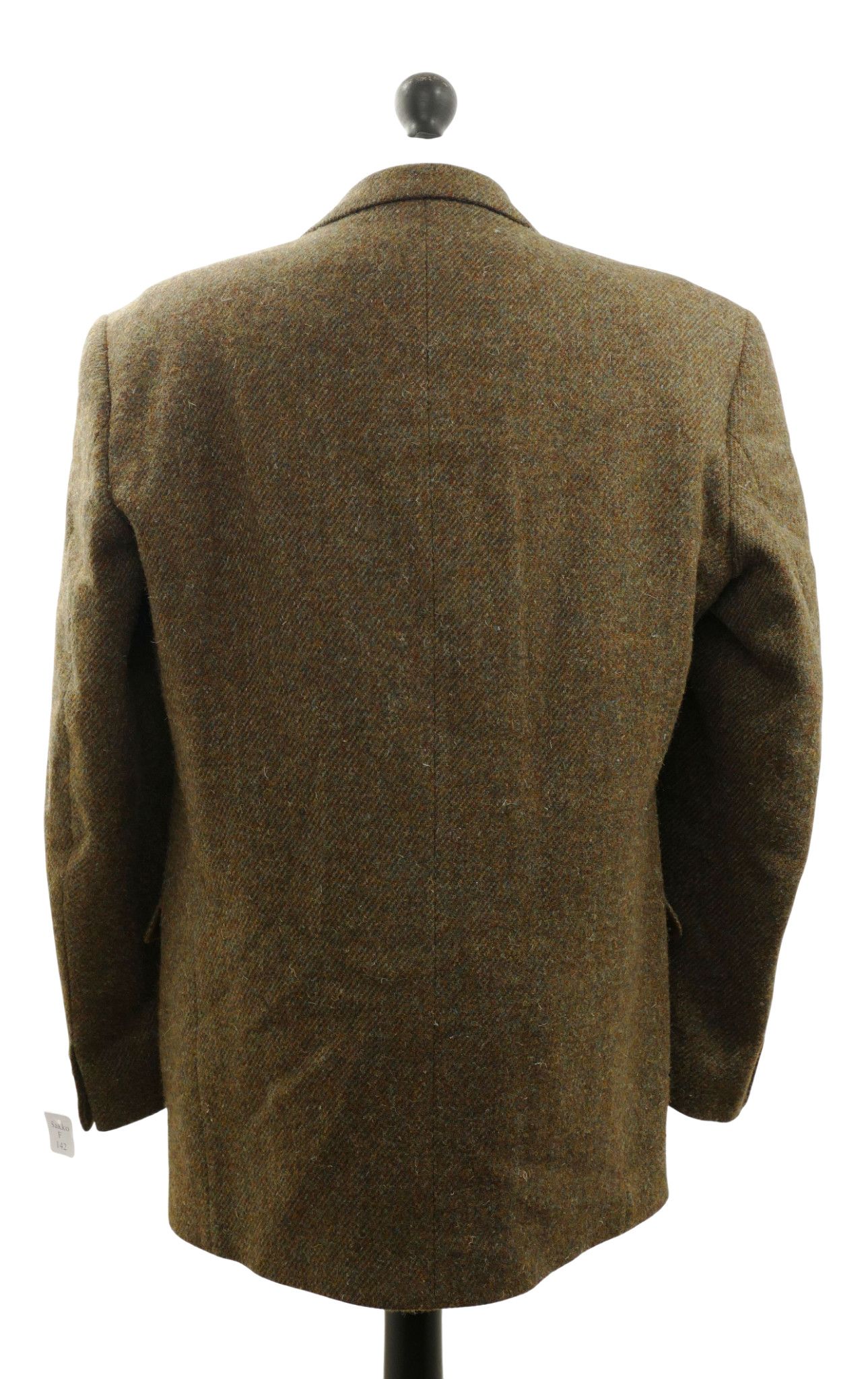 Magee Donegal Tweed men's jacket jacket size 54 (UK 44) green olive 2-button like new Magee Donegal Tweed men's jacket jacket size 54 (UK 44) green olive 2-button like new