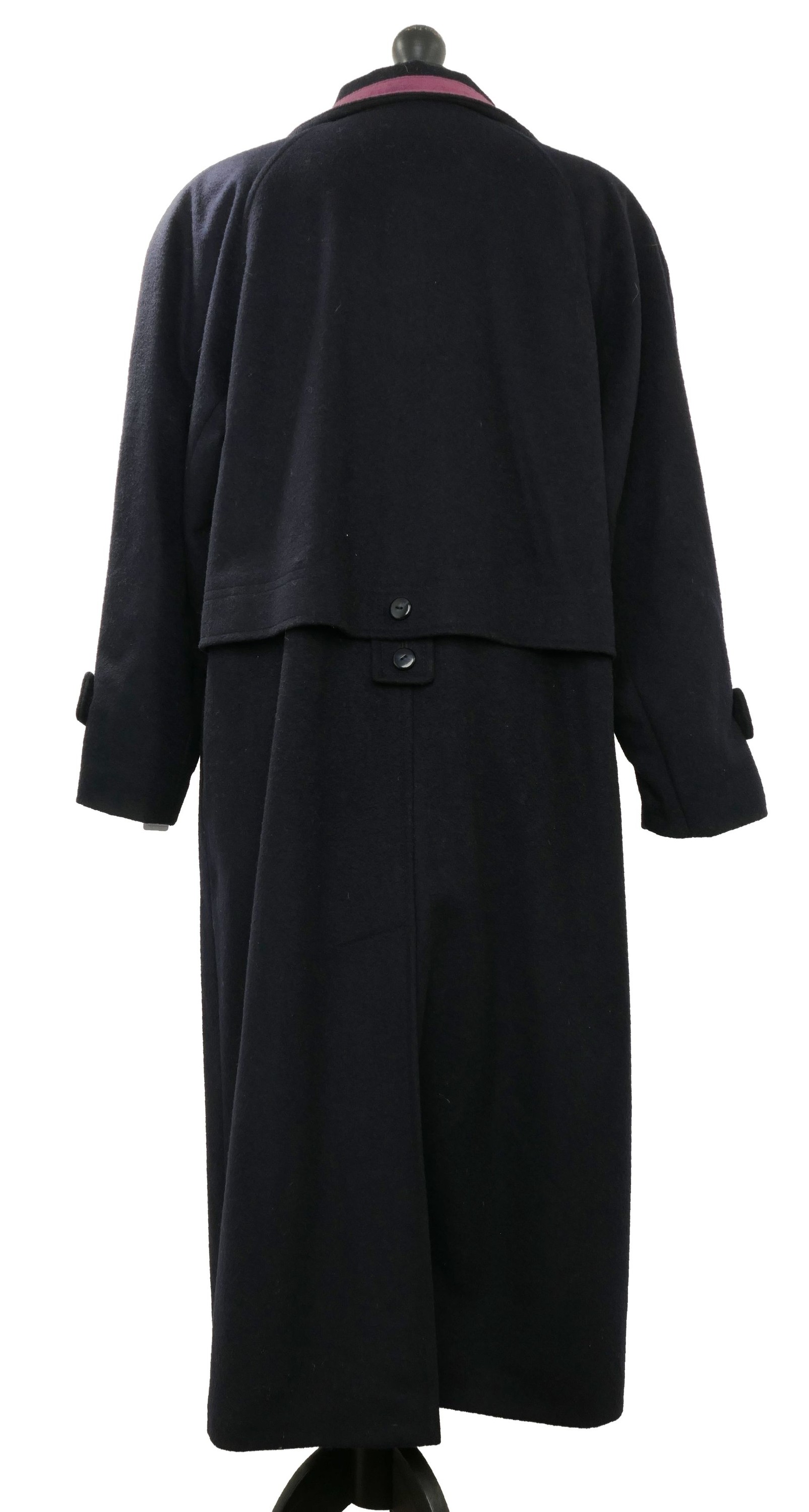May women's loden coat coat 19 blue dark blue long single-breasted Toscana loden May women's loden coat coat 19 blue dark blue long single-breasted Toscana loden