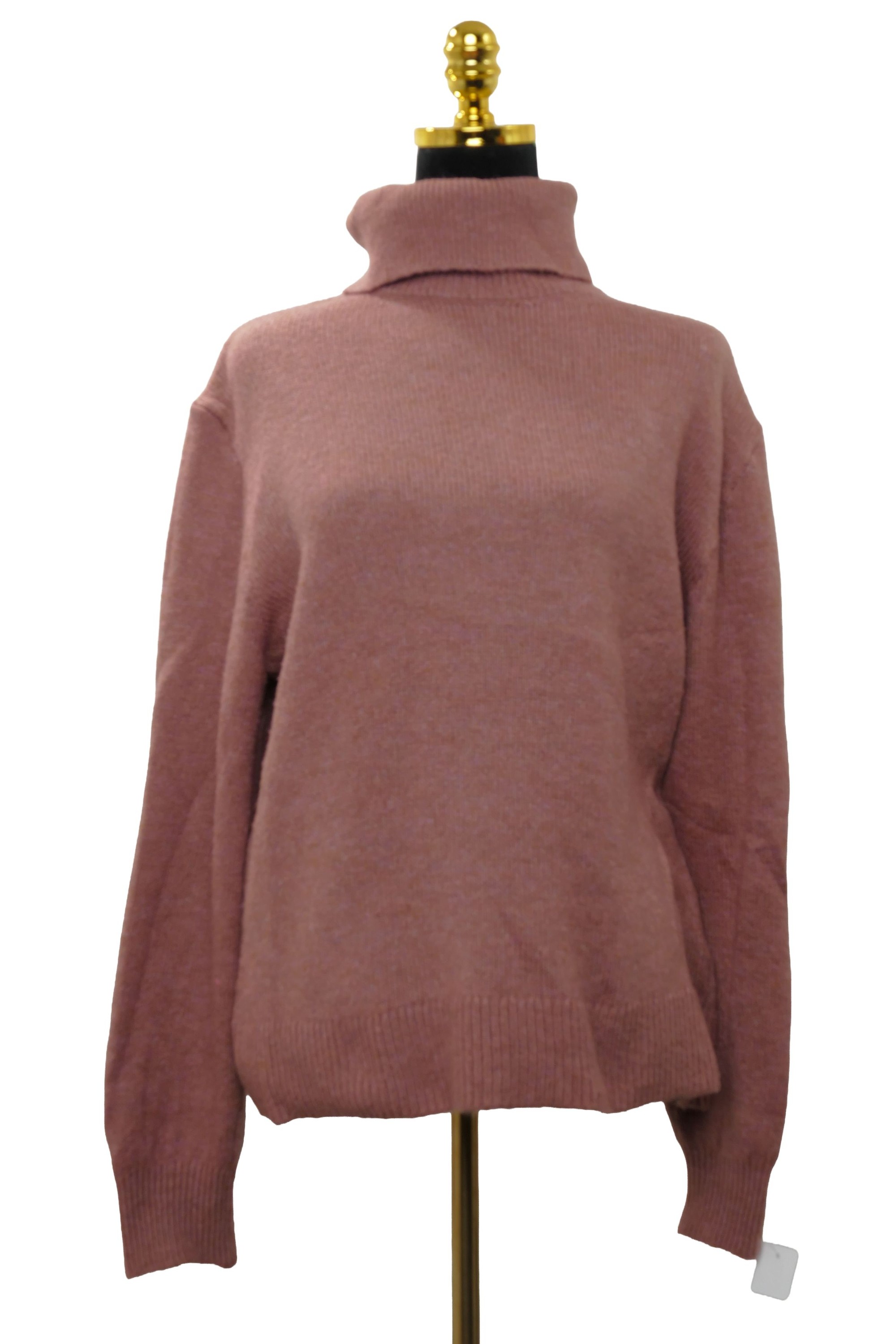 JDY Damen Rolli Pullover M rosa altrosa meliert leicht Rollkragen mit Viskose JDY Damen Rolli Pullover M rosa altrosa meliert leicht Rollkragen mit Viskose