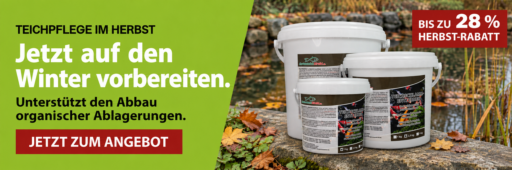 GartenteichDirekt Teichschlammentferner