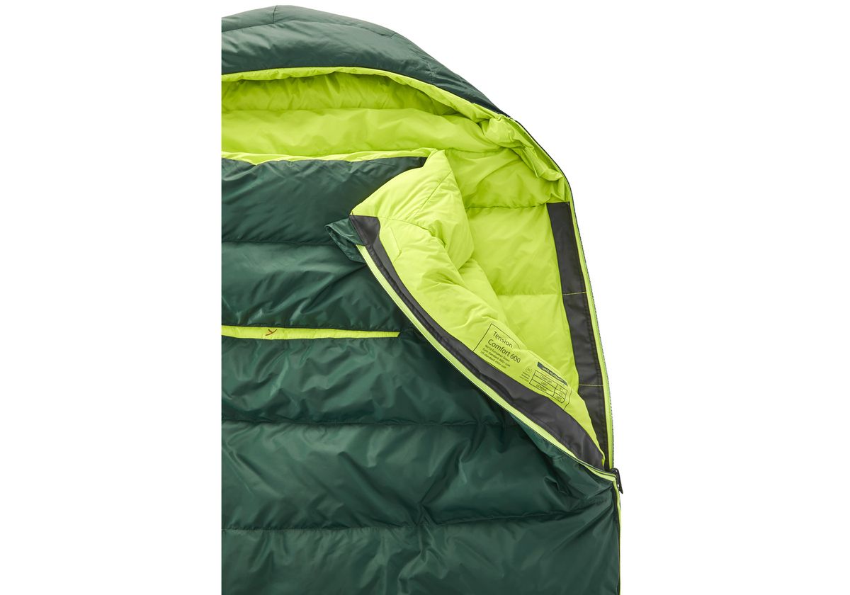 schlafsack alana 90 Jetzt Second Hand cm Schlafsacklänge gebraucht kaufen Die erste Saison mit Saco de dormir entretiempo TOG 1.0 Farbe:Eukalyptus