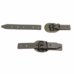 Schnallkappen mit Unterlage und Strippe 150 mm Schnallkappen mit Unterlage und Strippe 150 mm