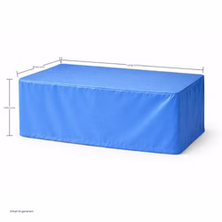 Robuste, eckige Abdeckhaube aus PVC als Schutz vor Schmutz & Witterung. Erhältlich in verschiedenen Farben. Eckige Abdeckhaube aus einer hochwertigen, wetterfesten Plane, die reißfest, wasserdicht und weitgehend farbbeständig inklusive Maßangaben. Erhältlich in verschiedenen Farben.