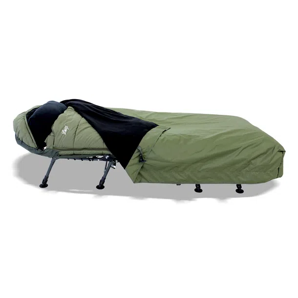 Lucx® Bedchair Cover Guardian Decke Angeldecke Abdeckung für Angelliege & Schlafsack Schutzhaube für Karpfenliege Angelliege