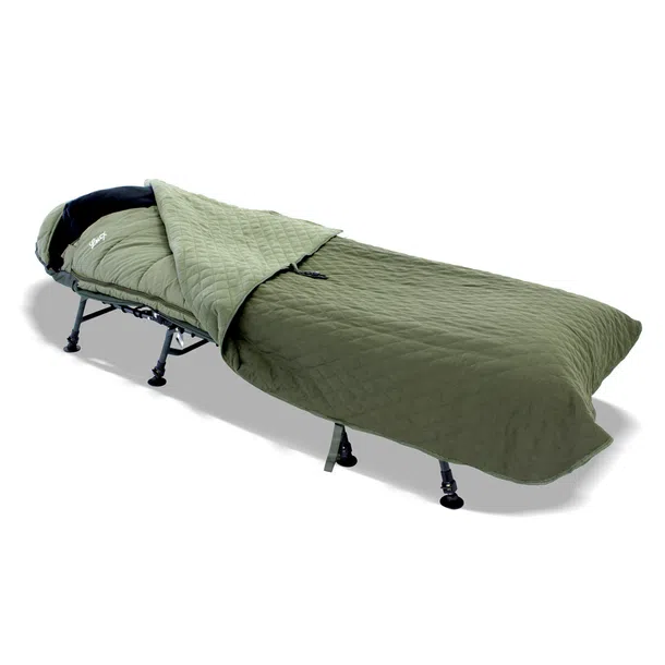 Lucx® Bedchair Cover Royale Deluxe Blanket Fishing Blanket Cover for Fishing Bed & Sleeping Bag Protective Cover for Carp Bed Fishing Bed