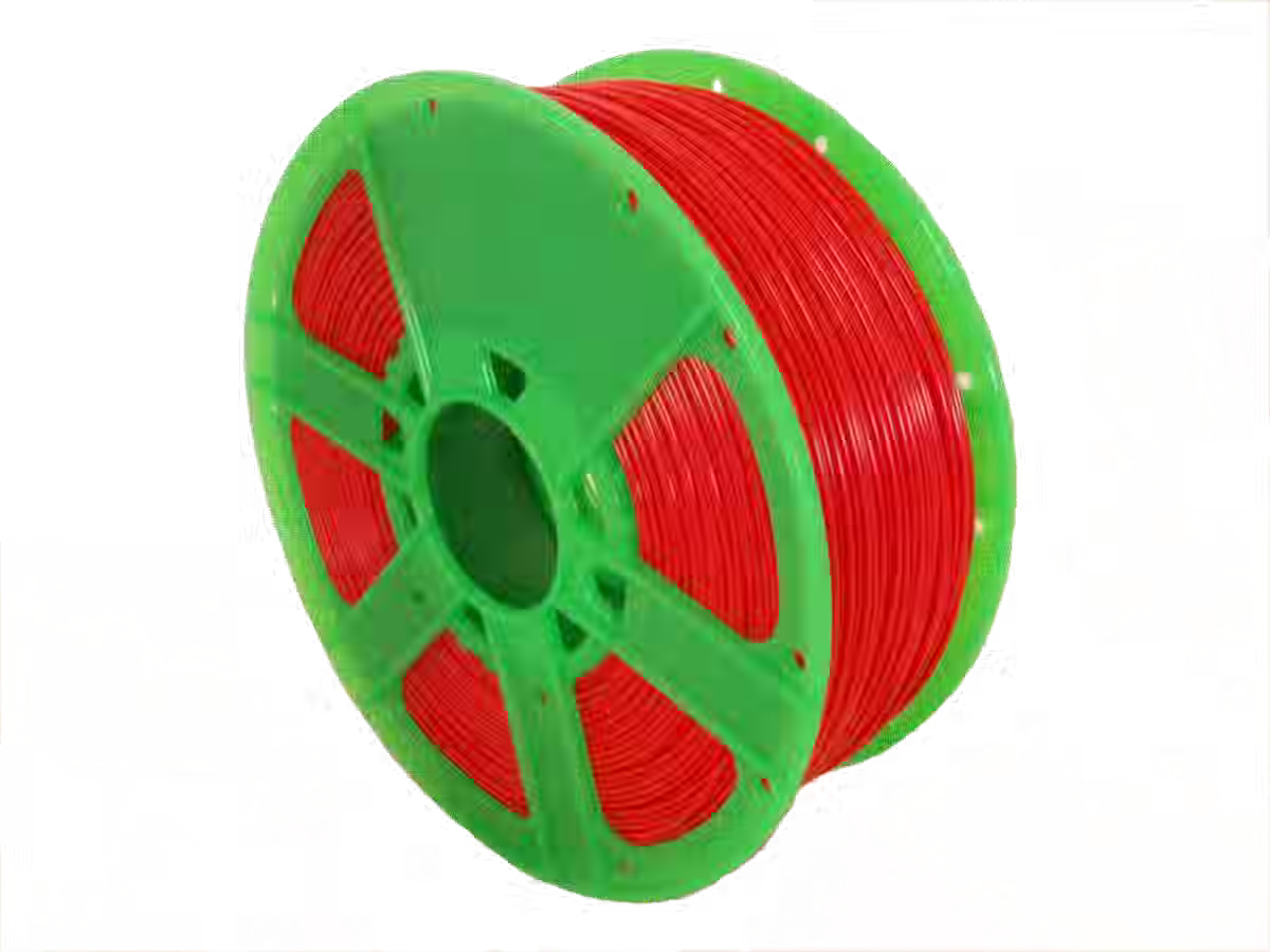 filamento in abs purefil , Colore: Rosso traffico RAL 3020, Tipo di bobina: Rocchetti, il peso: 1kg
