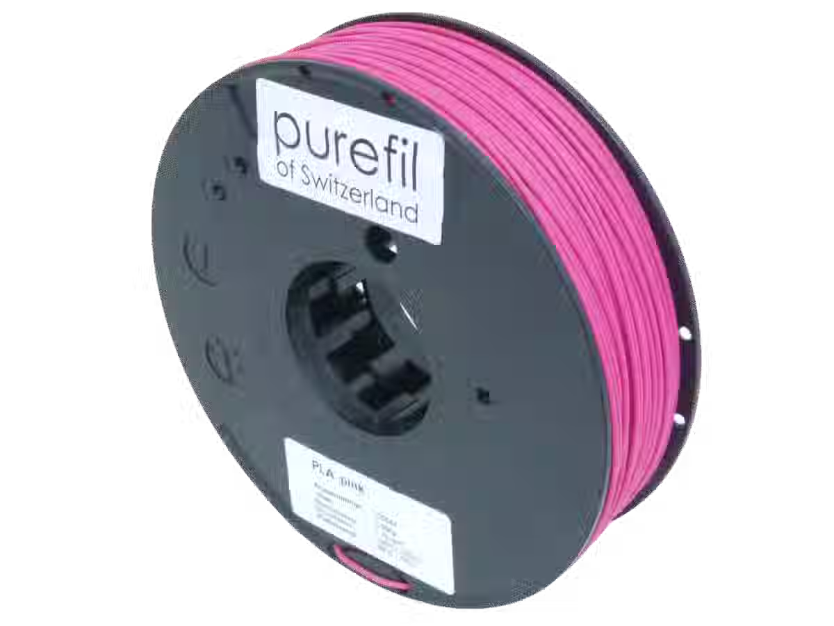 Filamento PLA purefil, Colore: Tele Magenta RAL 4010, Tipo di bobina: Rocchetti, il peso: 0.35kg