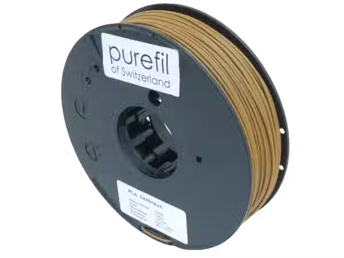 purefil PLA Filament beige RAL 1001 0.35kg 1.75mm purefil PLA Filament, Farbe: Beigebraun RAL 8024, Gewicht: 0.35kg, Spulentyp: Spule