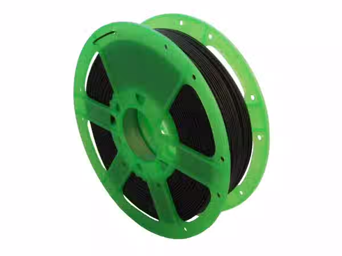 Filament PLA purfil, Couleur: Noir foncé RAL 9005, Type de bobine: Bobine, poids: 0.75kg