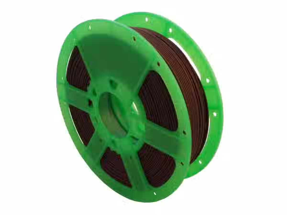 Filament PLA purfil, Couleur: Brun noisette RAL 8011, Type de bobine: Bobine, poids: 0.75kg
