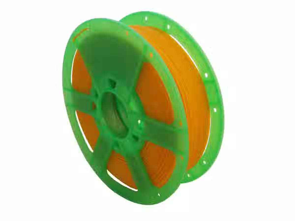 Filamento PLA purefil, Colore: Giallo dahlien RAL 1033, Tipo di bobina: Rocchetti, il peso: 0.75kg