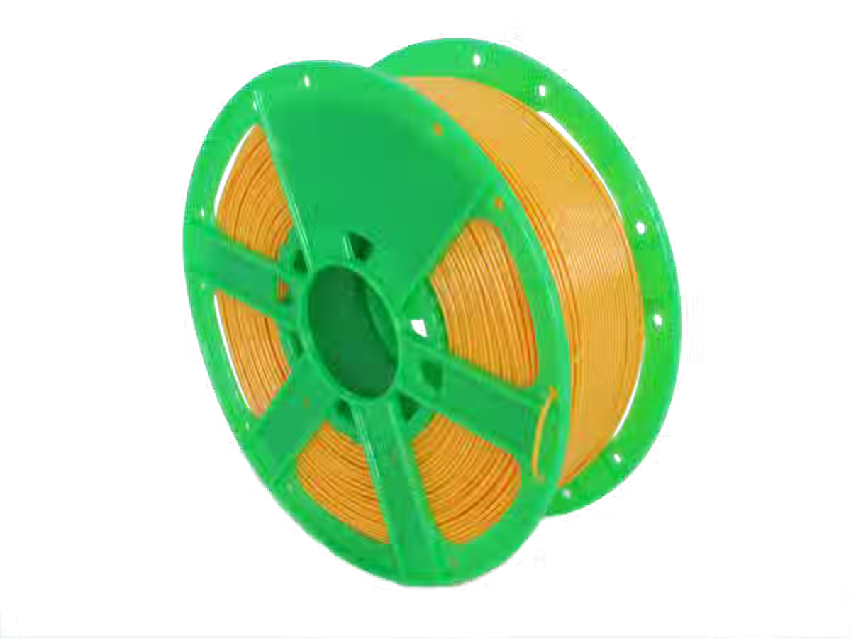Filament PLA purfil, Couleur: Orangé foncé RAL 2011, Type de bobine: Bobine, poids: 1kg