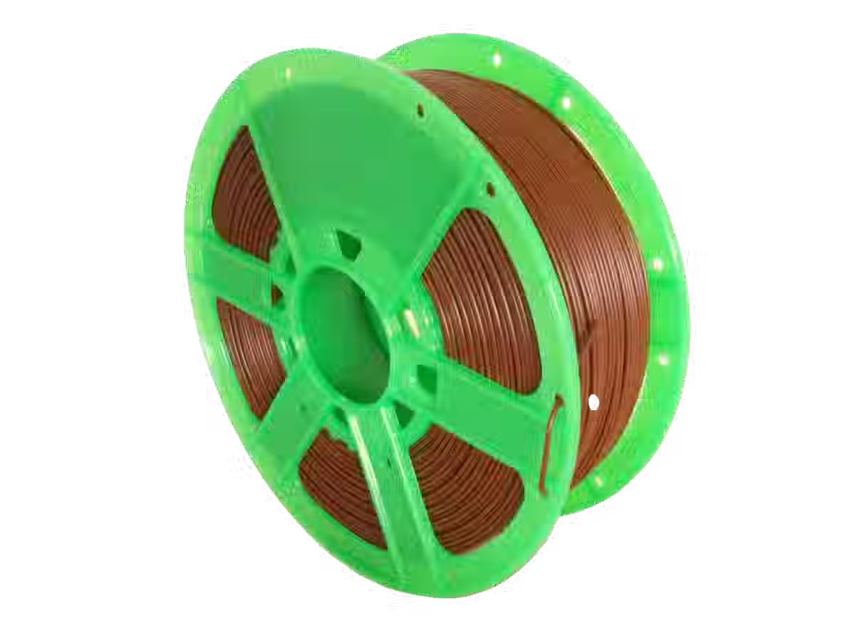 Filamento PLA purefil, Colore: Marrone noce RAL 8011, Tipo di bobina: Rocchetti, il peso: 1kg
