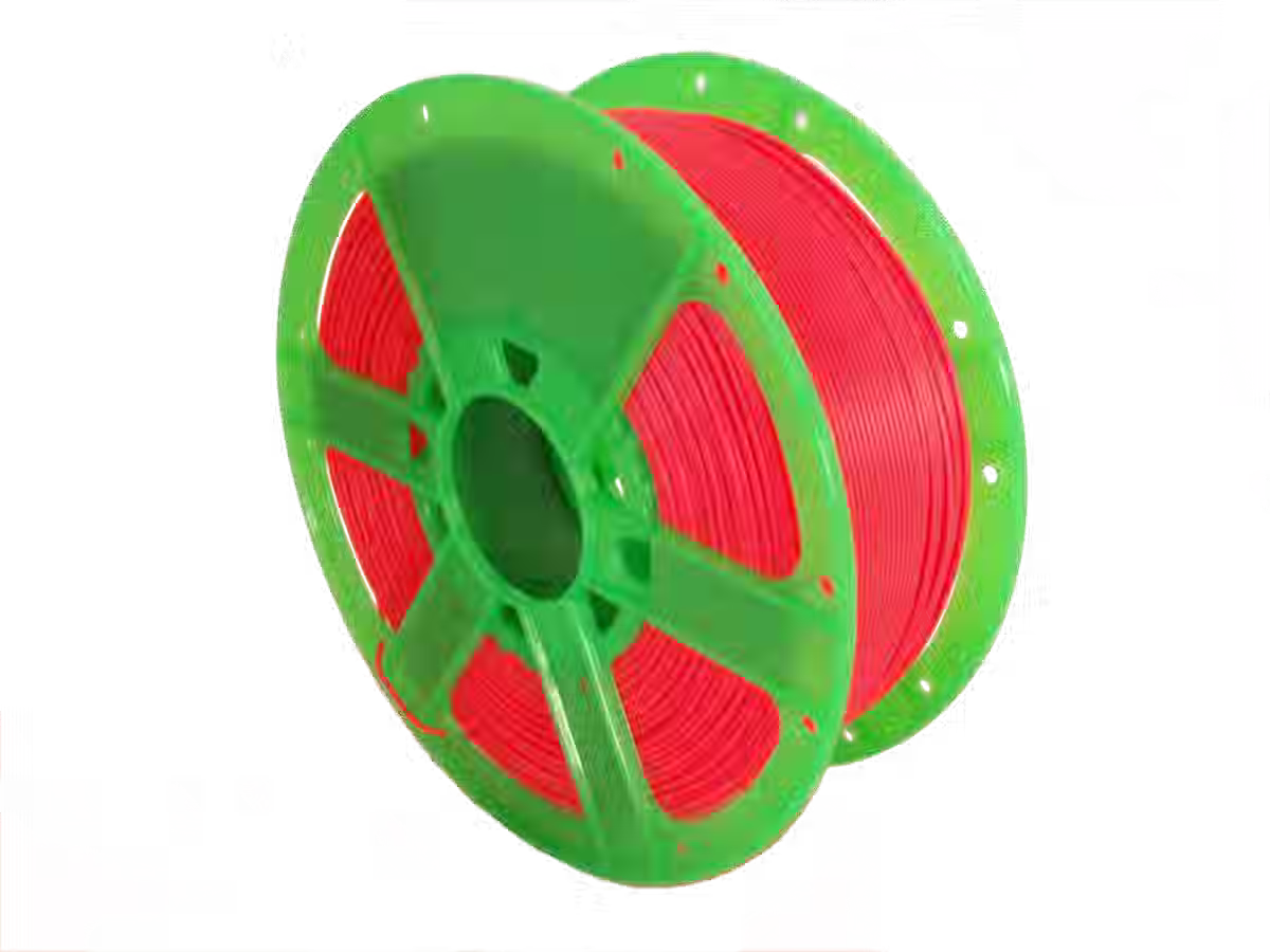 purefil PLA filament, Color: Luminous red RAL 3024, Spool type: Spool, weight: 1kg