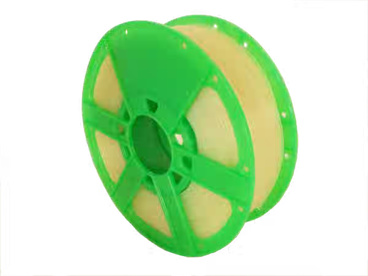 Filament PLA purfil, Couleur: Jaune phosphorescent, Type de bobine: Bobine, poids: 1kg
