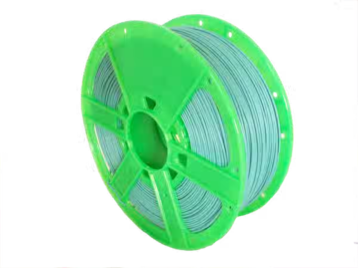 Filament PLA purfil, Couleur: Turquoise menthe RAL 6033, Type de bobine: Bobine, poids: 1kg