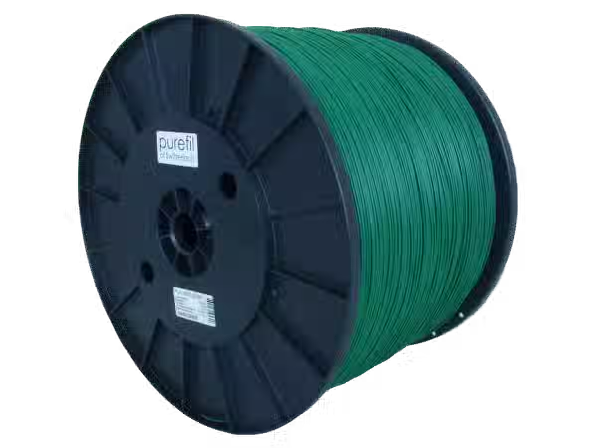 Filamento PLA purefil, Colore: Verde menta RAL 6029, Tipo di bobina: Rocchetti, il peso: 10kg