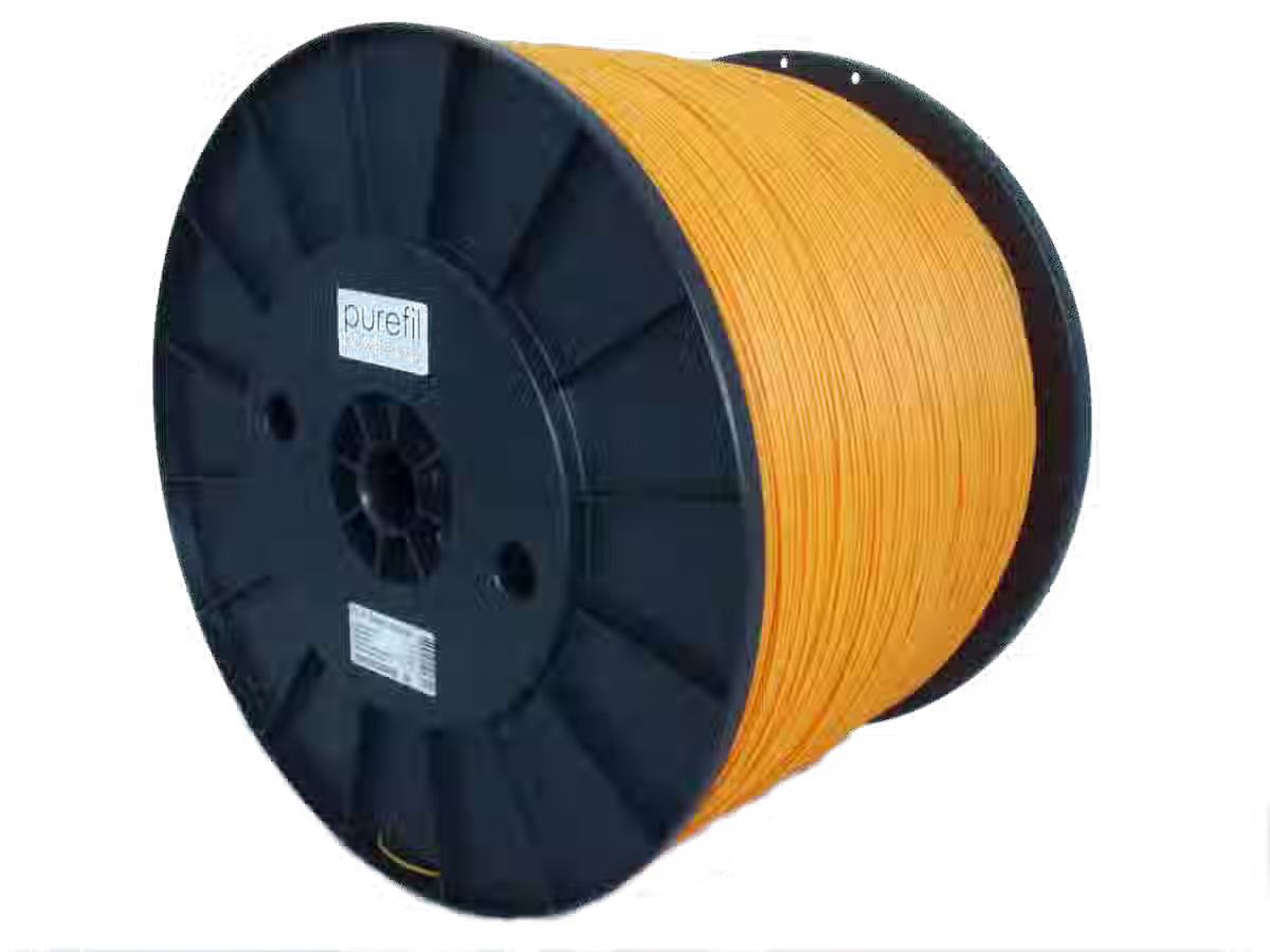 purefil PLA filament, Color: Deep orange RAL 2011, Spool type: Spool, weight: 10kg