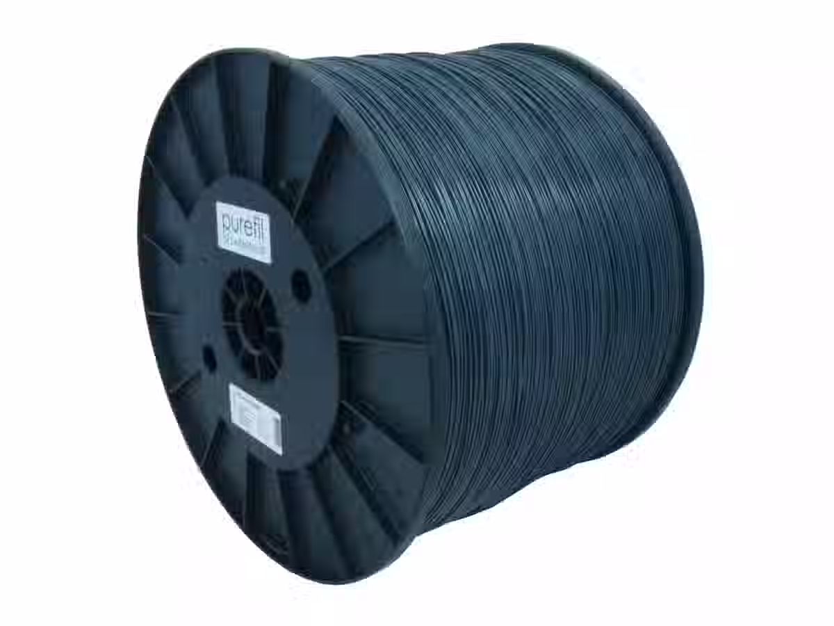 Filamento PLA purefil, Colore: Grigio antracite RAL 7016, Tipo di bobina: Rocchetti, il peso: 10kg