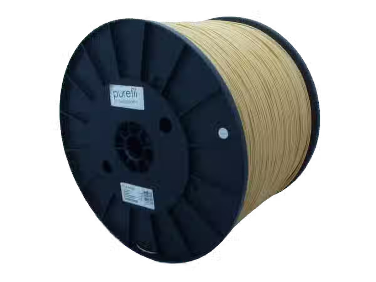 Filamento PLA purefil, Colore: Beige RAL 1001, Tipo di bobina: Rocchetti, il peso: 10kg