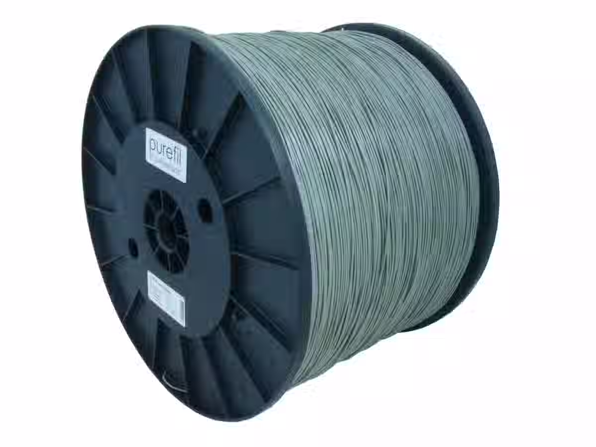 Filamento PLA purefil, Colore: Grigio calcestruzzo RAL 7023, Tipo di bobina: Rocchetti, il peso: 10kg