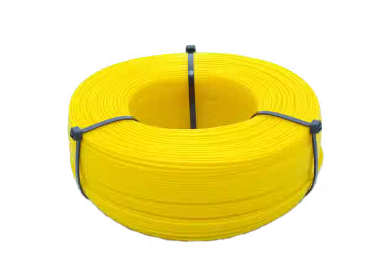purefil PLA filament, Color: Dahlia yellow RAL 1033, Spool type: Refill, weight: 1kg